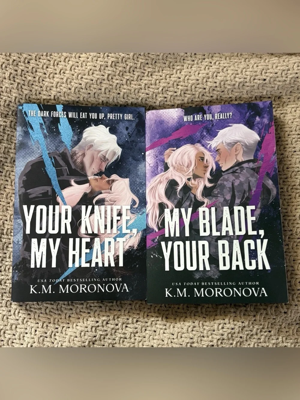 Your Knife, My Heart + My Blade, Your Back Deluxe Editions K.M. Moronova